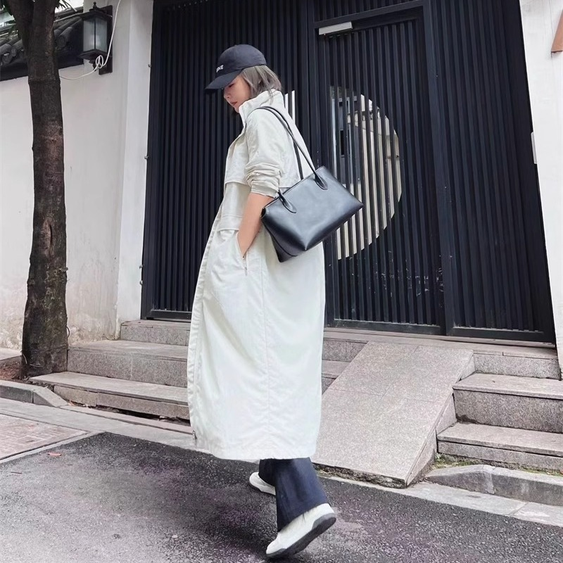 Minimalist Genuine Leather Shoulder Bag