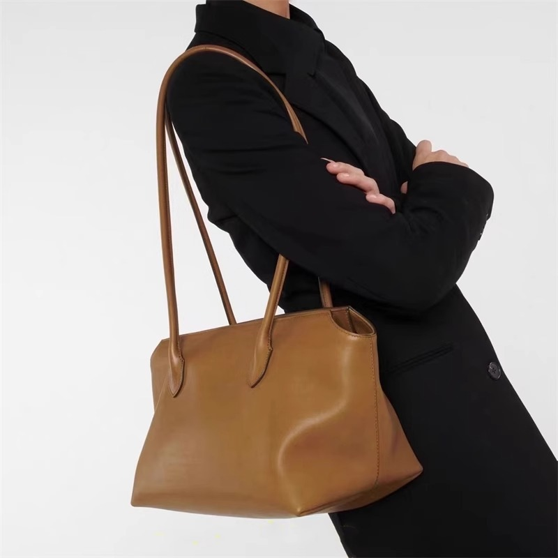 Minimalist Genuine Leather Shoulder Bag