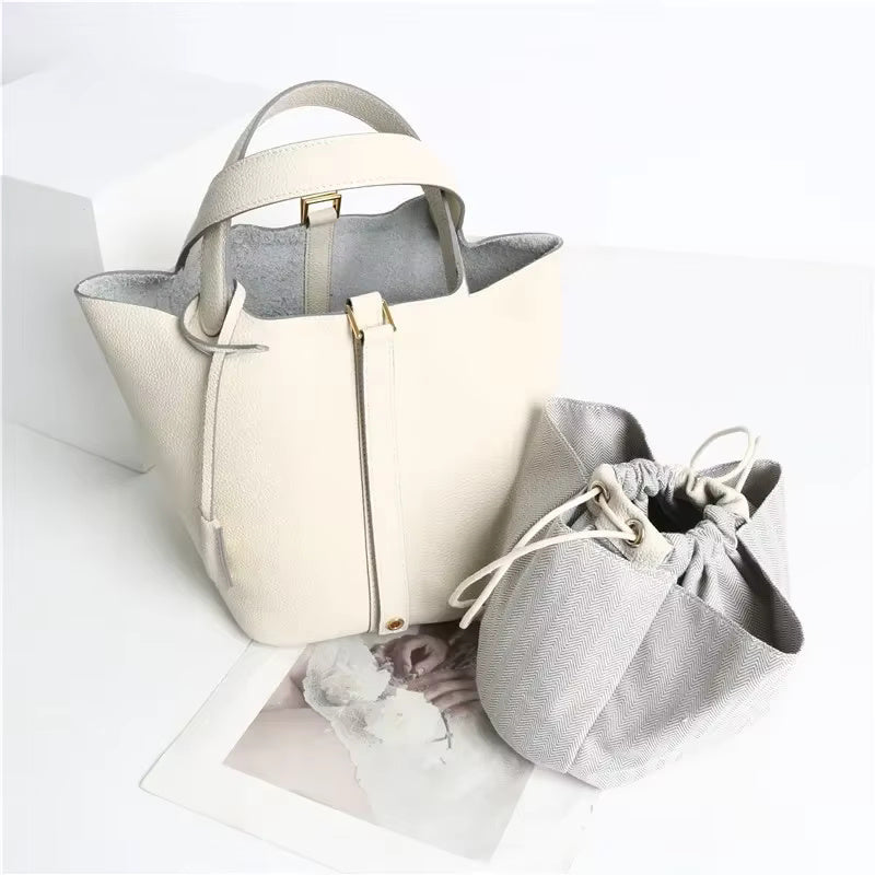 Cowhide Bucket Bag