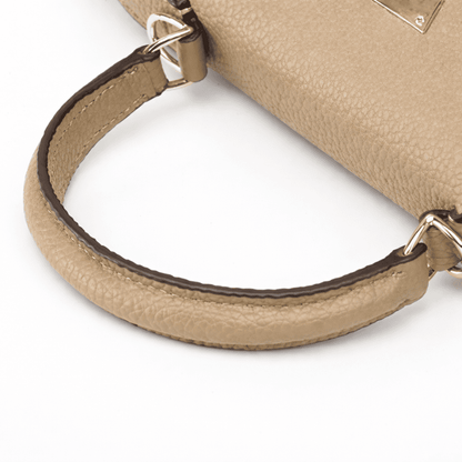 Florvane™ Genuine Leather Kelly Handbag