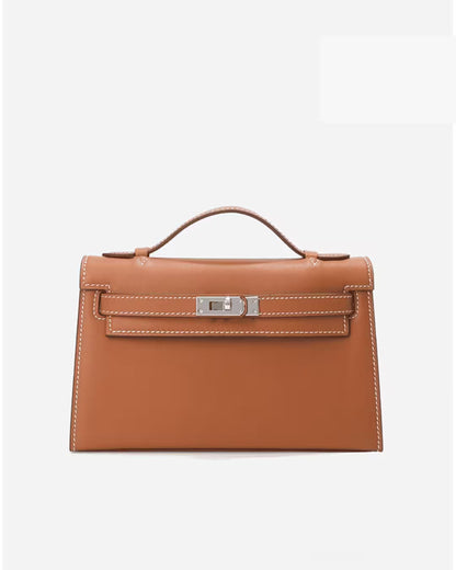 Florvane™ Élise Swift Leather Top Handle Bag