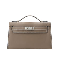Elephant Gray (Silver Hardware)
