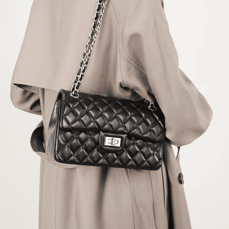 Florvane™ Quilted Lambskin Classic Flap Bag