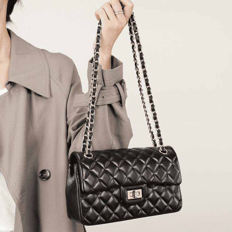 Florvane™ Quilted Lambskin Classic Flap Bag