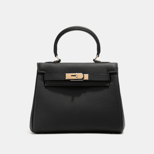 Florvane™ Genuine Leather Kelly Handbag