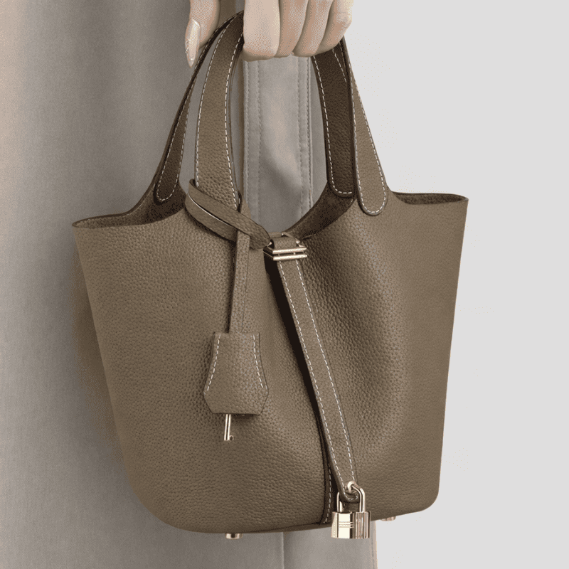 Florvane™ Cowhide Bucket Bag