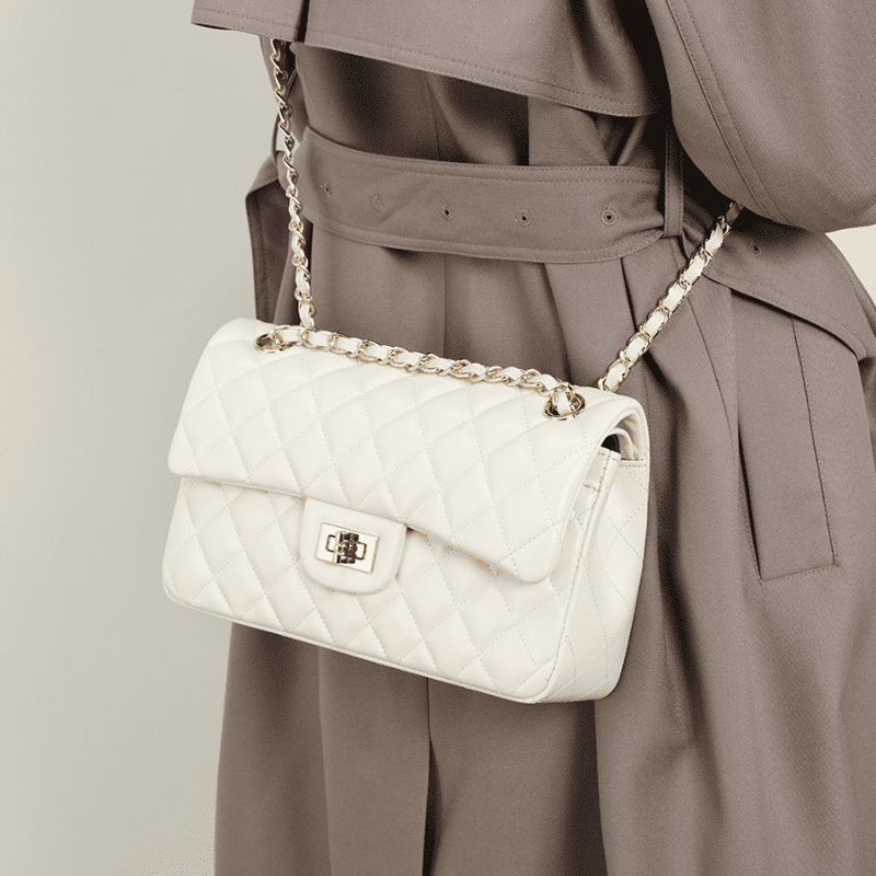 Florvane™ Quilted Lambskin Classic Flap Bag