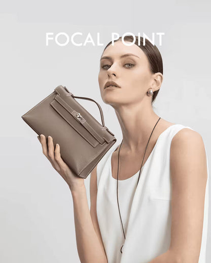Florvane™ Élise Swift Leather Top Handle Bag