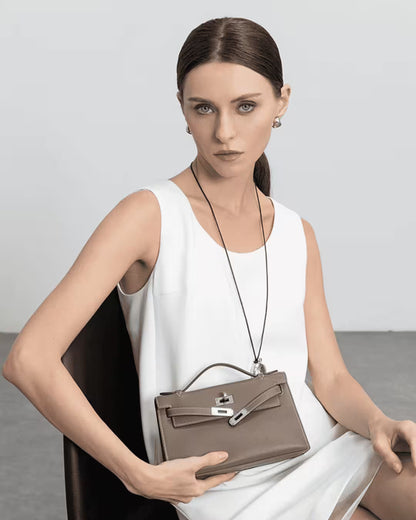 Florvane™ Élise Swift Leather Top Handle Bag
