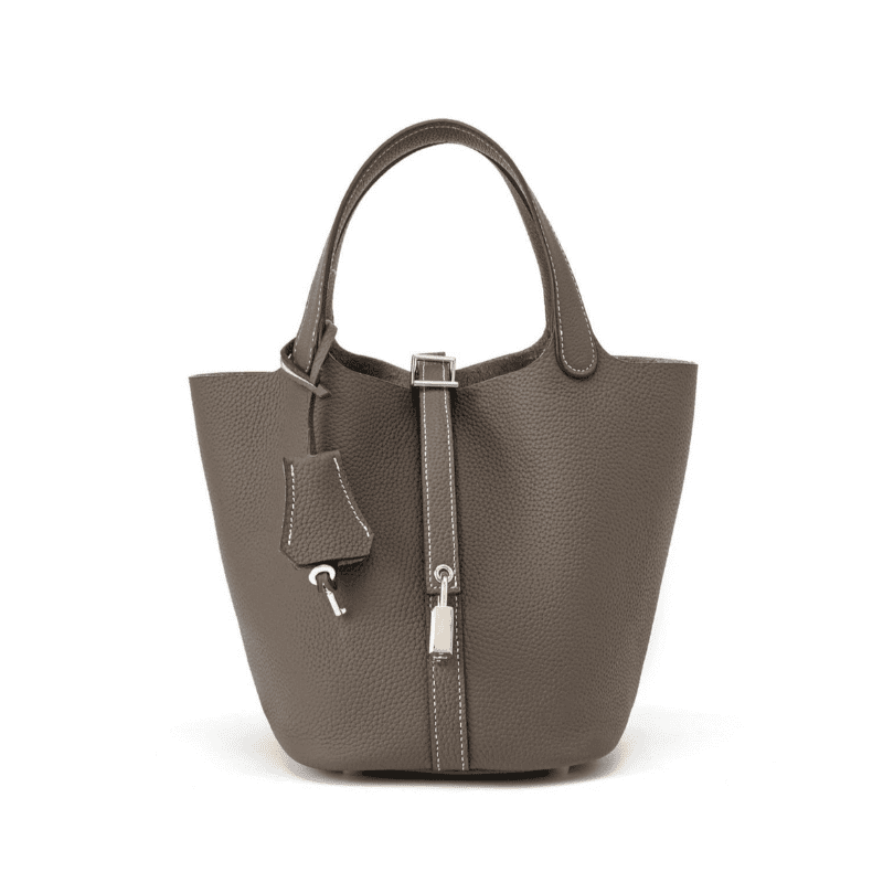 Eimertasche aus Rindsleder