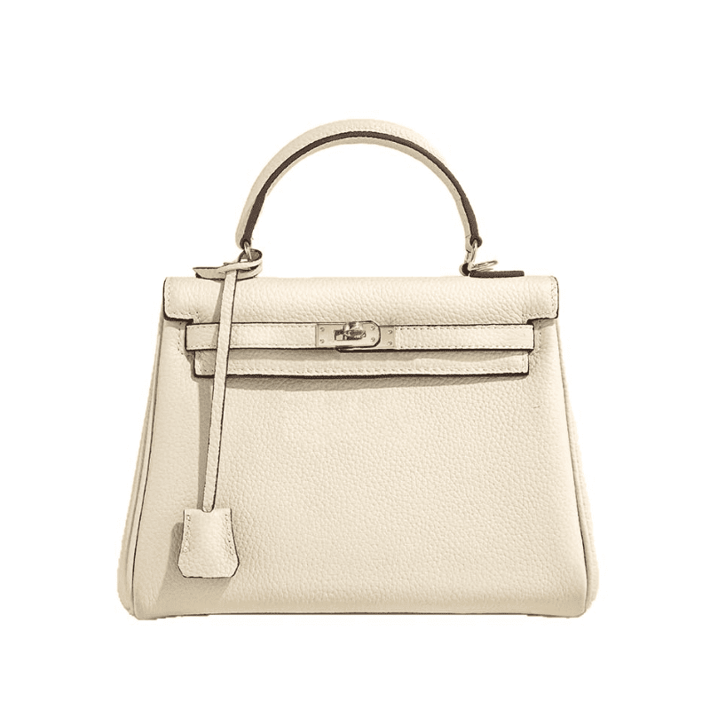 Florvane™ Genuine Leather Kelly Handbag