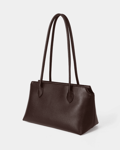 Florvane™ Milan Leather Shoulder Tote Bag