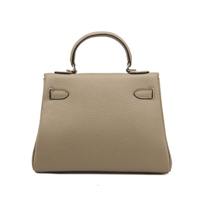 Florvane™ Genuine Leather Kelly Handbag