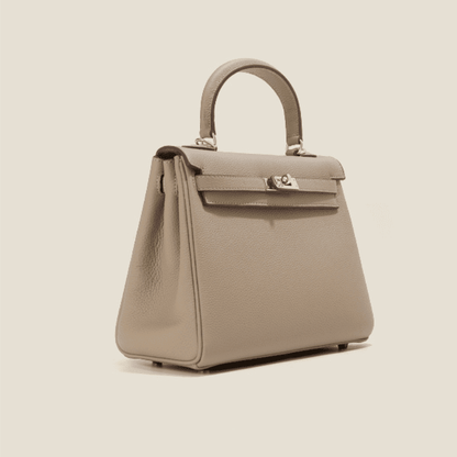Florvane™ Genuine Leather Kelly Handbag