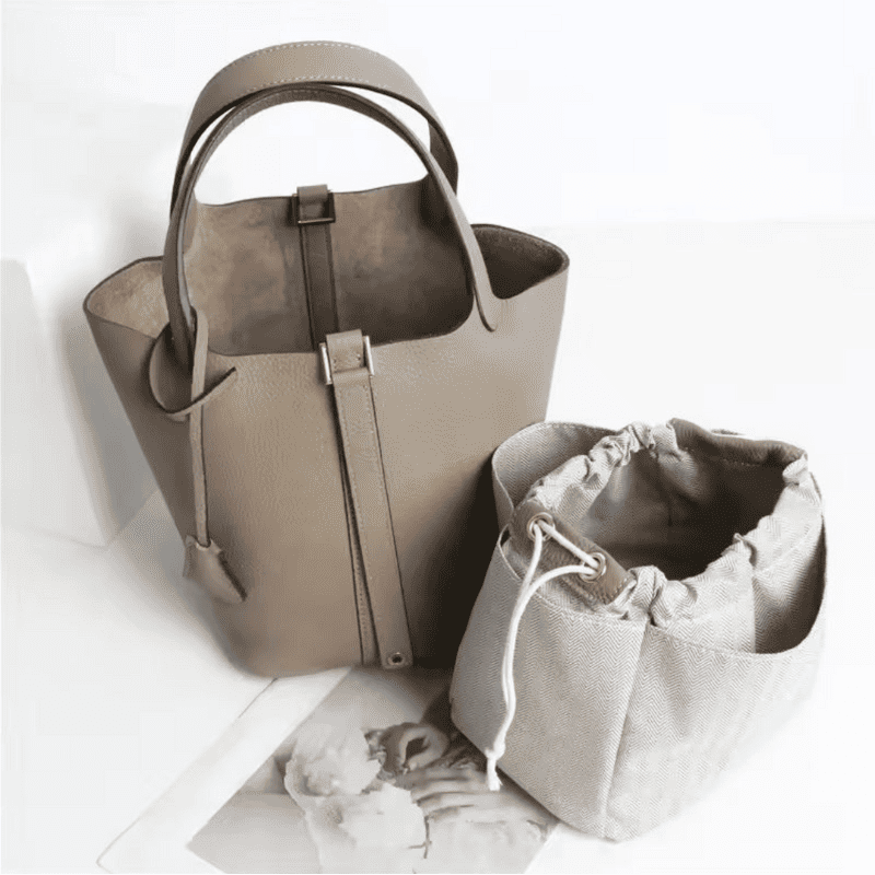 Florvane™ Cowhide Bucket Bag