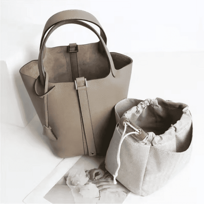 Florvane™ Cowhide Bucket Bag