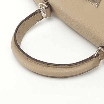 Florvane™ Genuine Leather Kelly Handbag