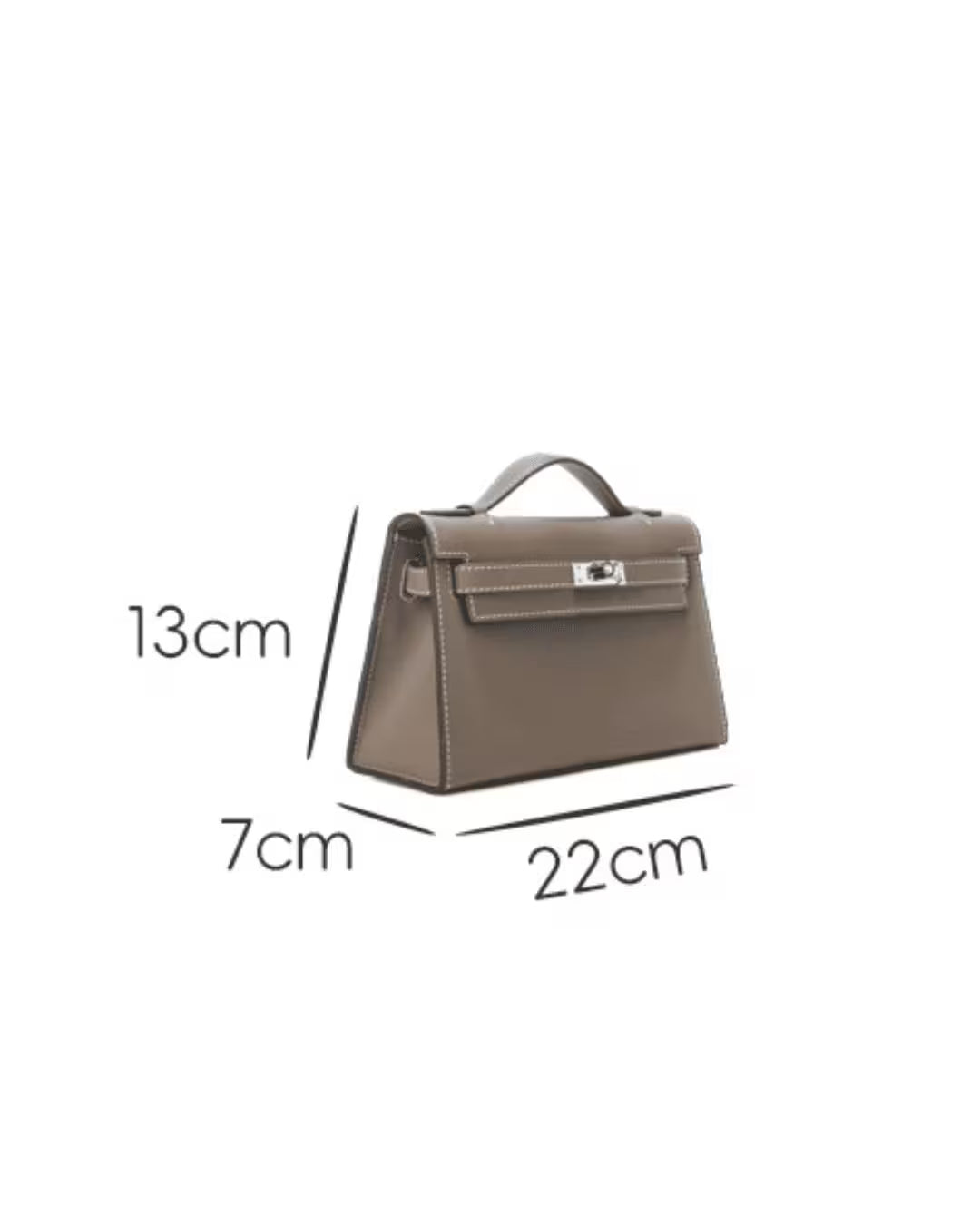 Florvane™ Élise Swift Leather Top Handle Bag