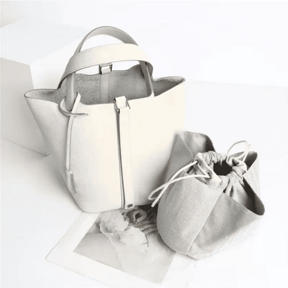 Florvane™ Cowhide Bucket Bag