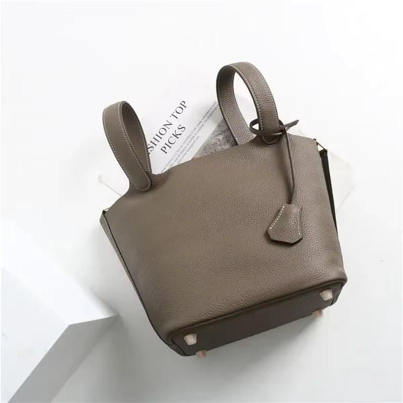 Cowhide Bucket Bag