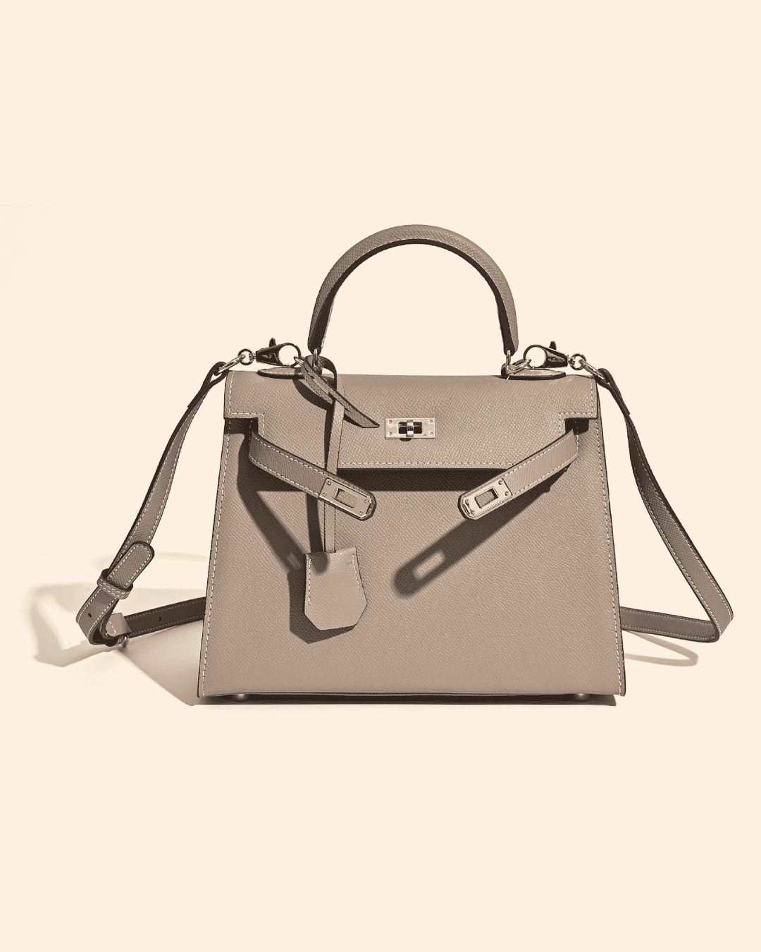 Florvane™ Palm Print Kelly Style Bag