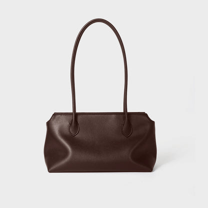 Florvane™ Milan Leather Shoulder Tote Bag